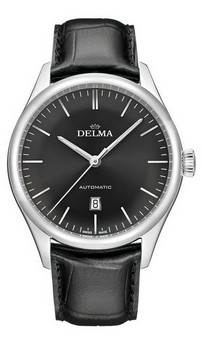 pánské švýcarské hodinky Delma Heritage automatic