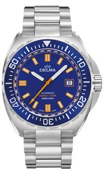 pánské švýcarské hodinky Delma Shell Star Automatic