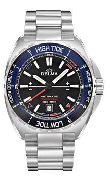 pánské švýcarské hodinky Delma Oceanmaster Tide