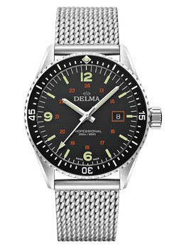 pánské švýcarské hodinky Delma Cayman Field