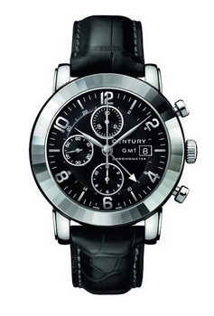 pánské švýcarské hodinky Century Elegance Chronograph GMT